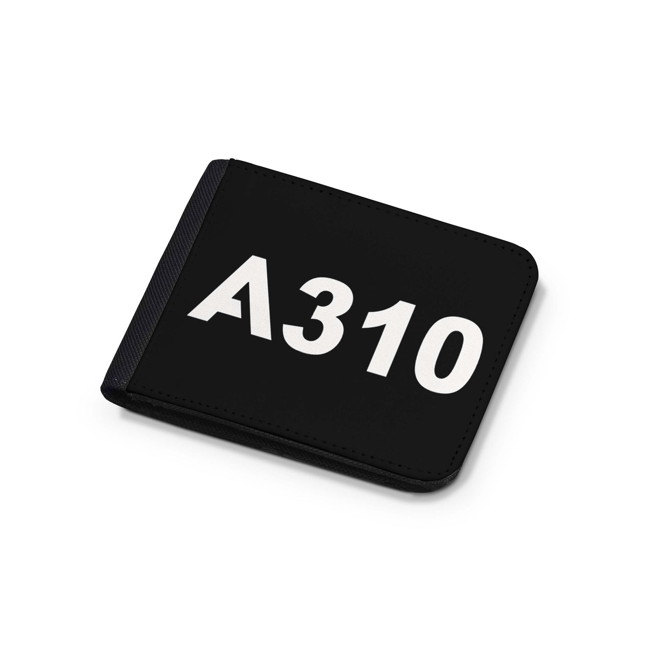 A310 Flat Text Designed Wallets
