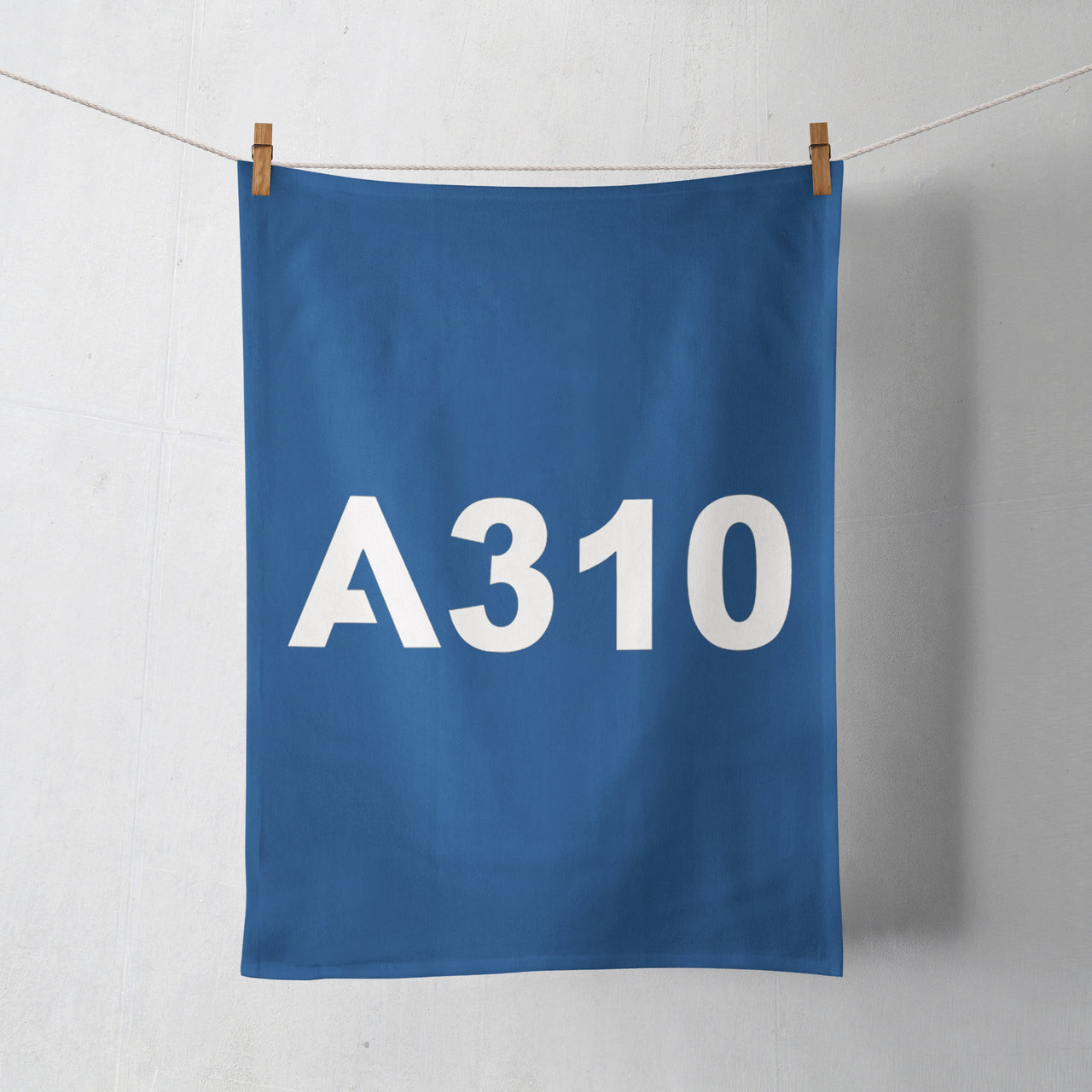 A310 Flat Text Designed Towels