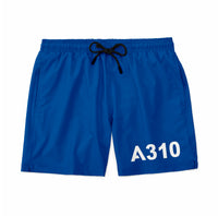 Thumbnail for A310 Flat Text Designed Swim Trunks & Shorts