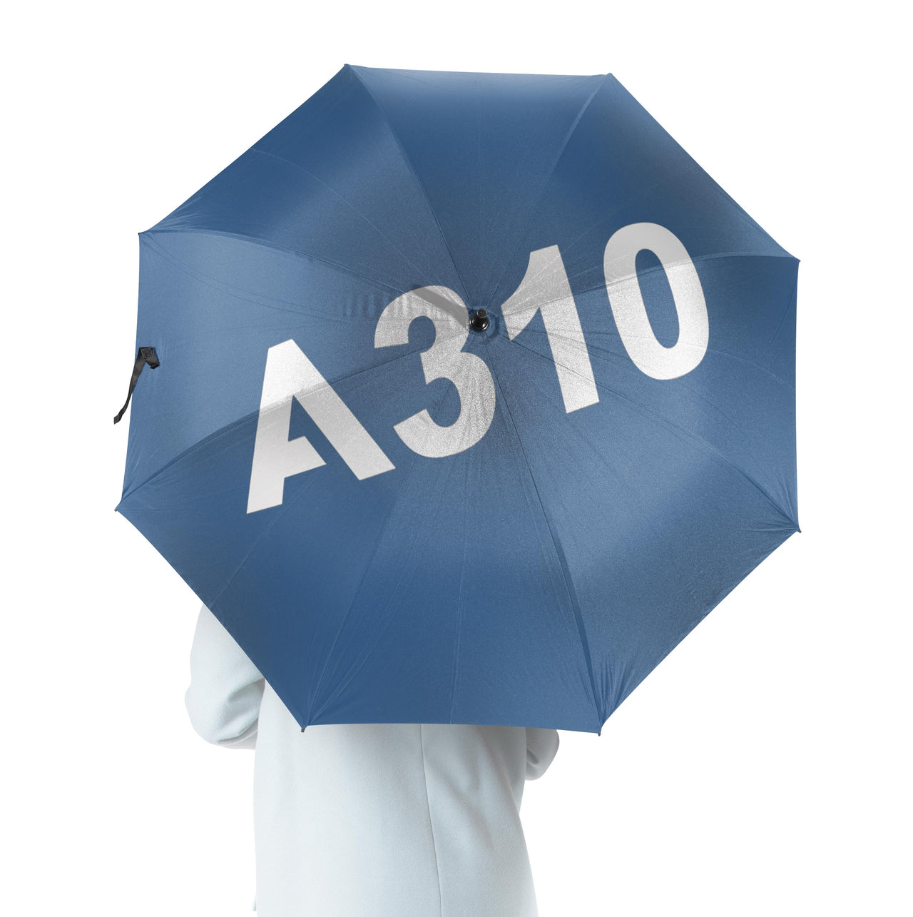 A310 Flat Text Designed Umbrella