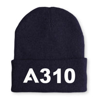 Thumbnail for A310 Flat Text Embroidered Beanies