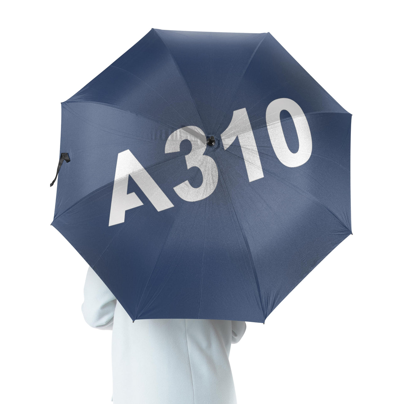 A310 Flat Text Designed Umbrella
