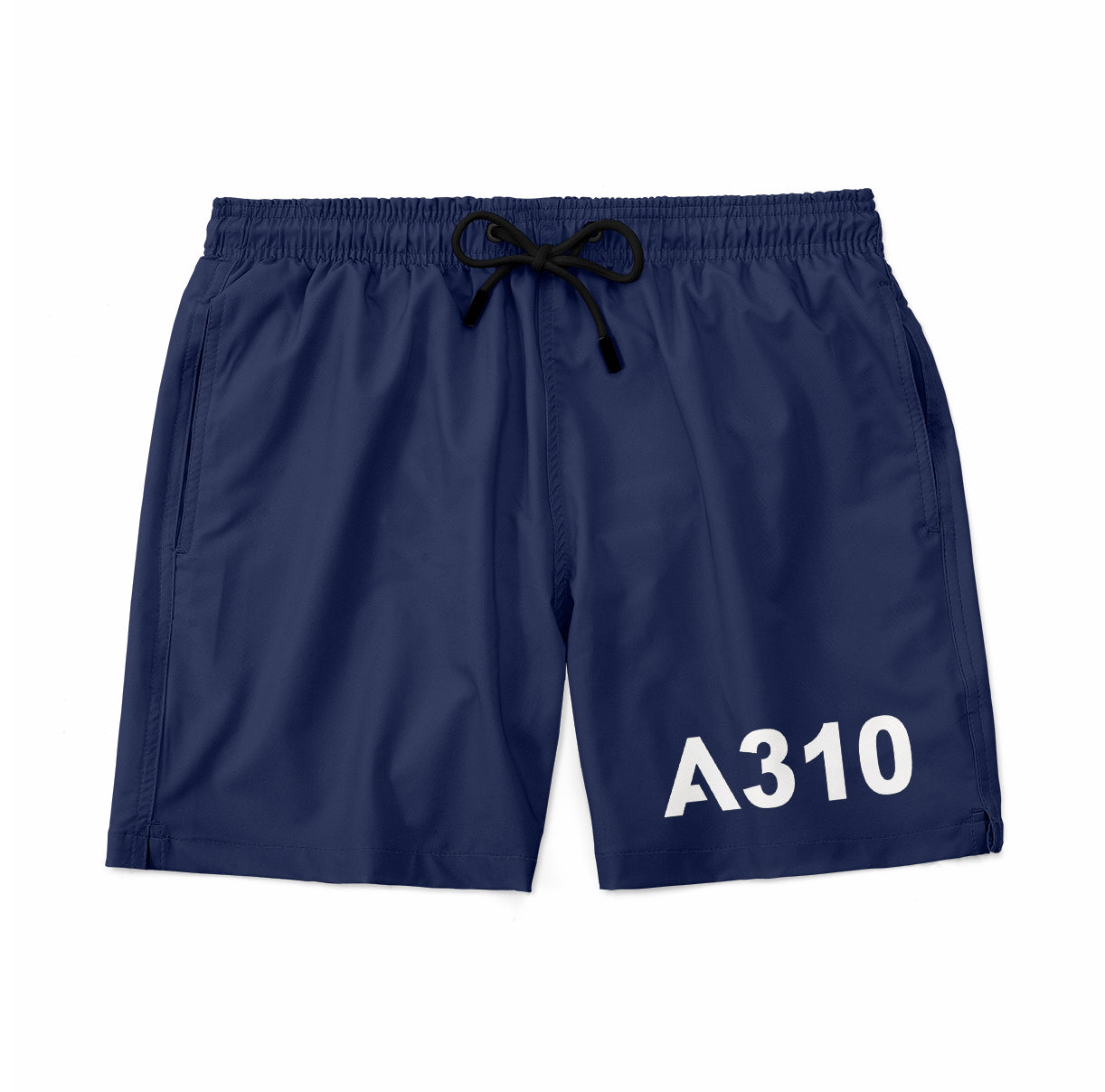 A310 Flat Text Designed Swim Trunks & Shorts