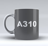 Thumbnail for A310 Flat Text Designed Mugs