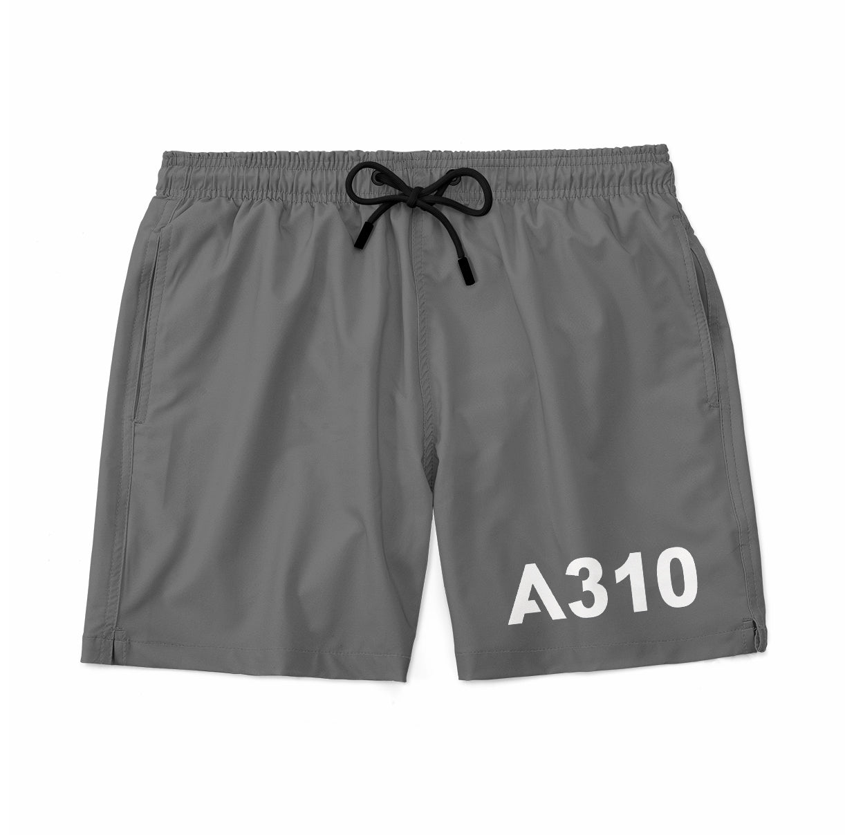 A310 Flat Text Designed Swim Trunks & Shorts