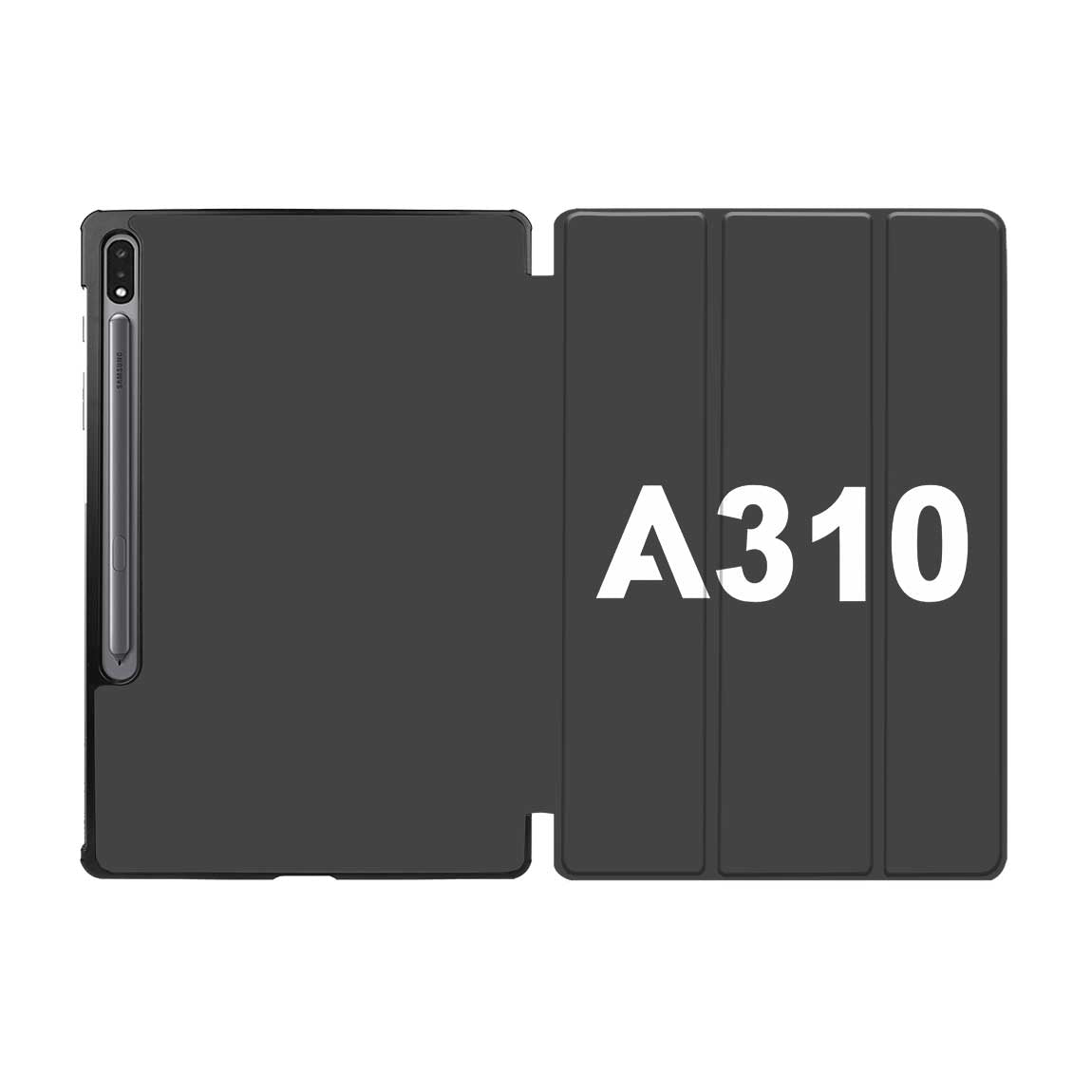 A310 Flat Text Designed Samsung Tablet Cases