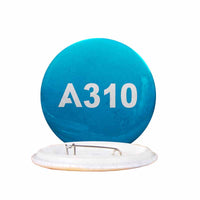 Thumbnail for A310 Flat Text Designed Pins