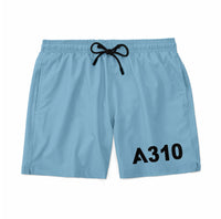 Thumbnail for A310 Flat Text Designed Swim Trunks & Shorts