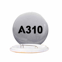 Thumbnail for A310 Flat Text Designed Pins