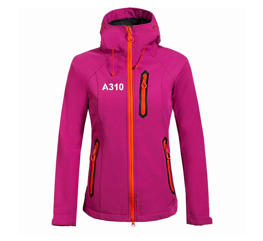 A310 Flat Text Designed "Women" Polar Jackets