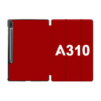 Thumbnail for A310 Flat Text Designed Samsung Tablet Cases