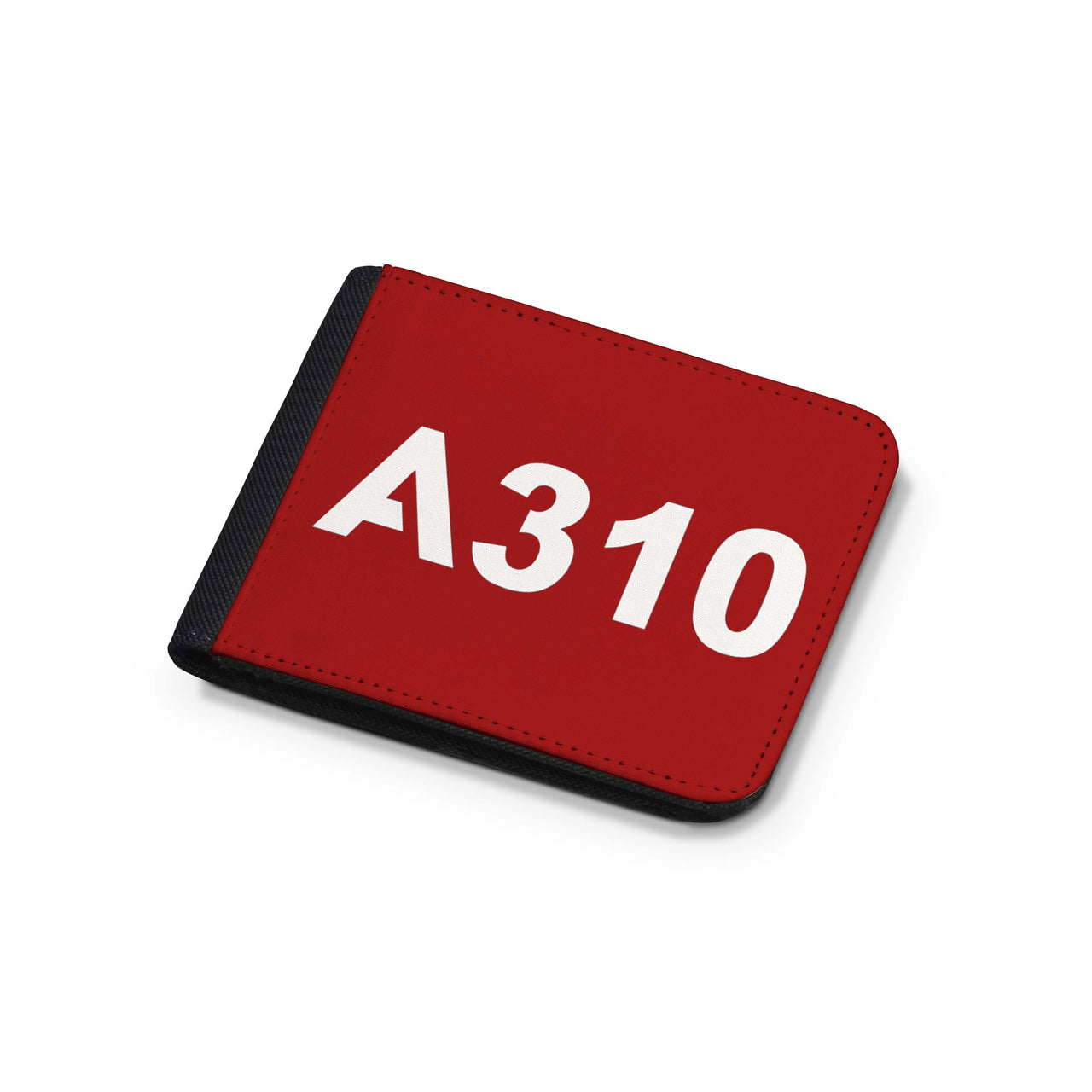 A310 Flat Text Designed Wallets