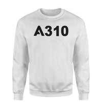 Thumbnail for A310 Flat Text Designed Sweatshirts