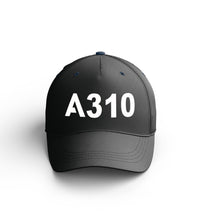 Thumbnail for Customizable Name & A310 Flat Text Embroidered Hats