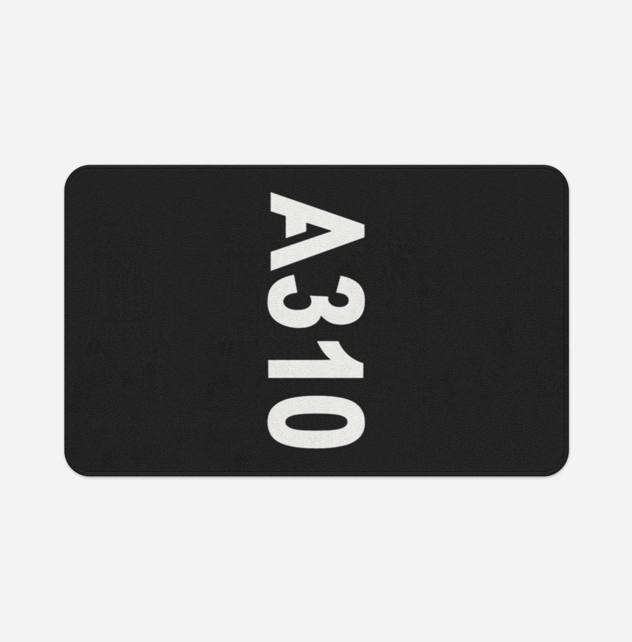 A310 Text Designed Bath Mats