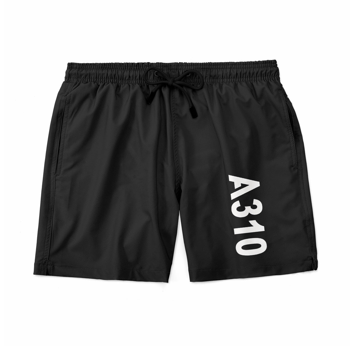 A310 Text Designed Swim Trunks & Shorts