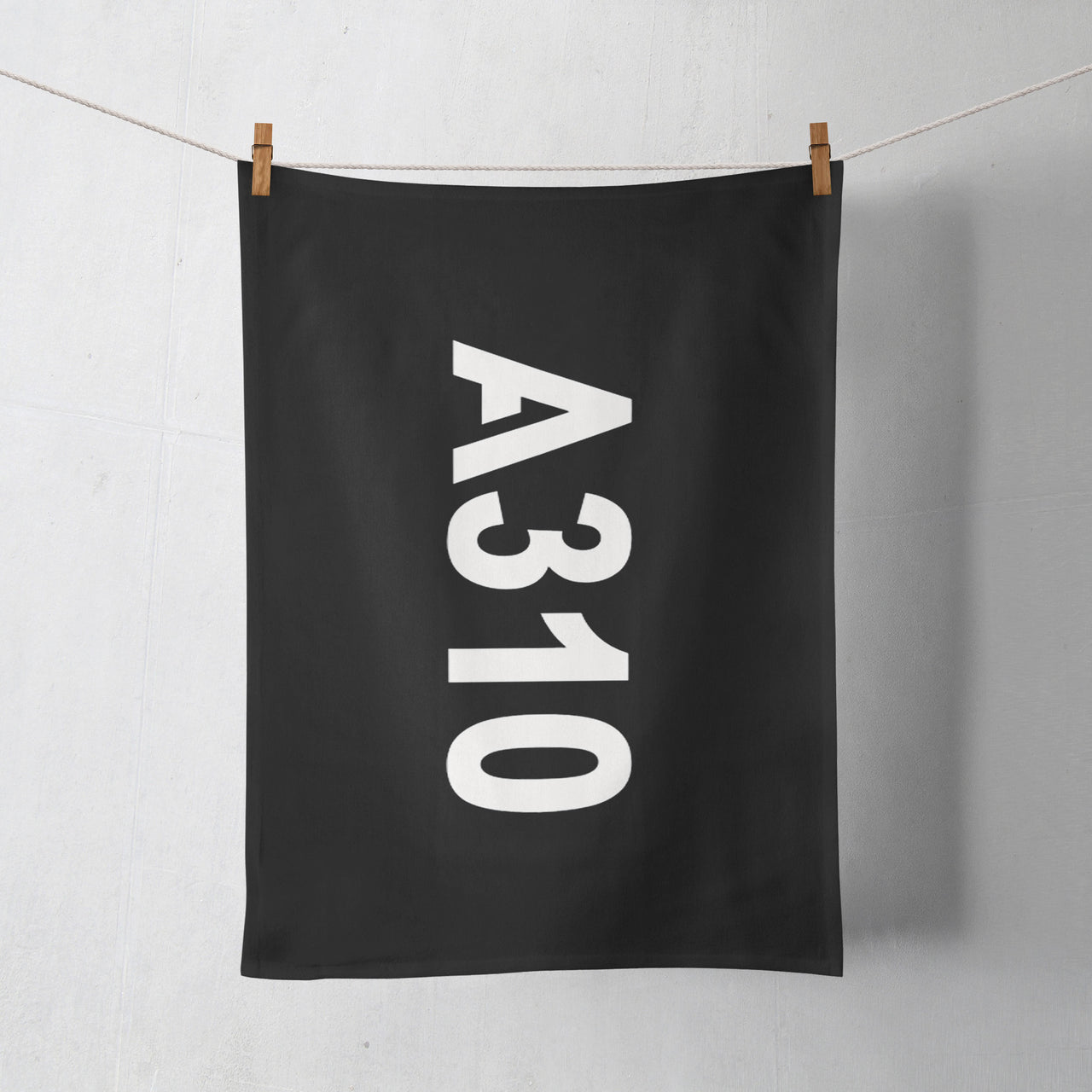 A310 Text Designed Towels