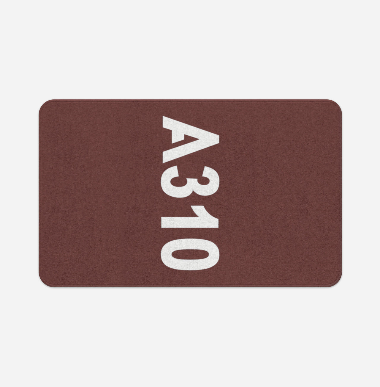 A310 Text Designed Bath Mats