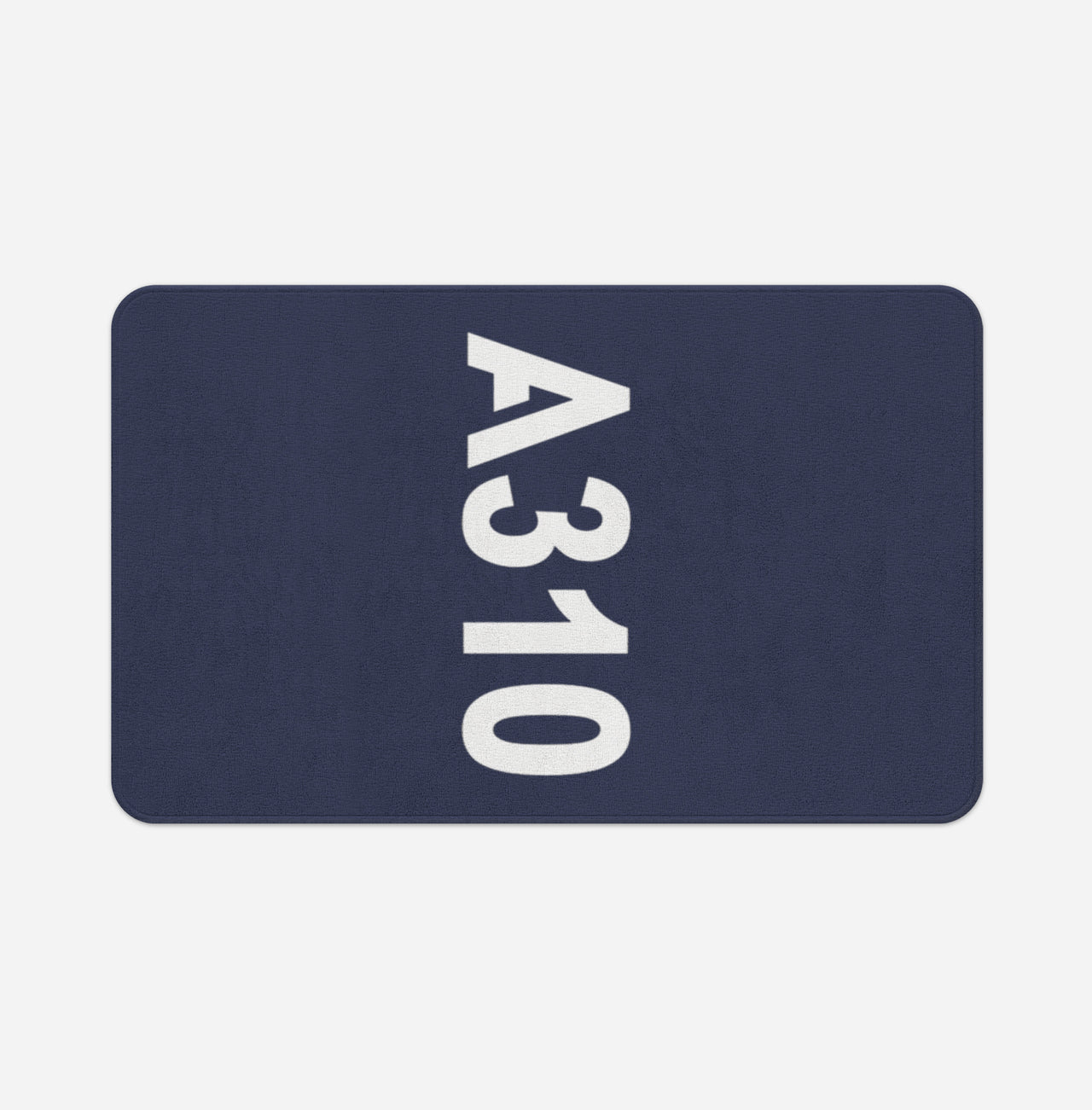 A310 Text Designed Bath Mats