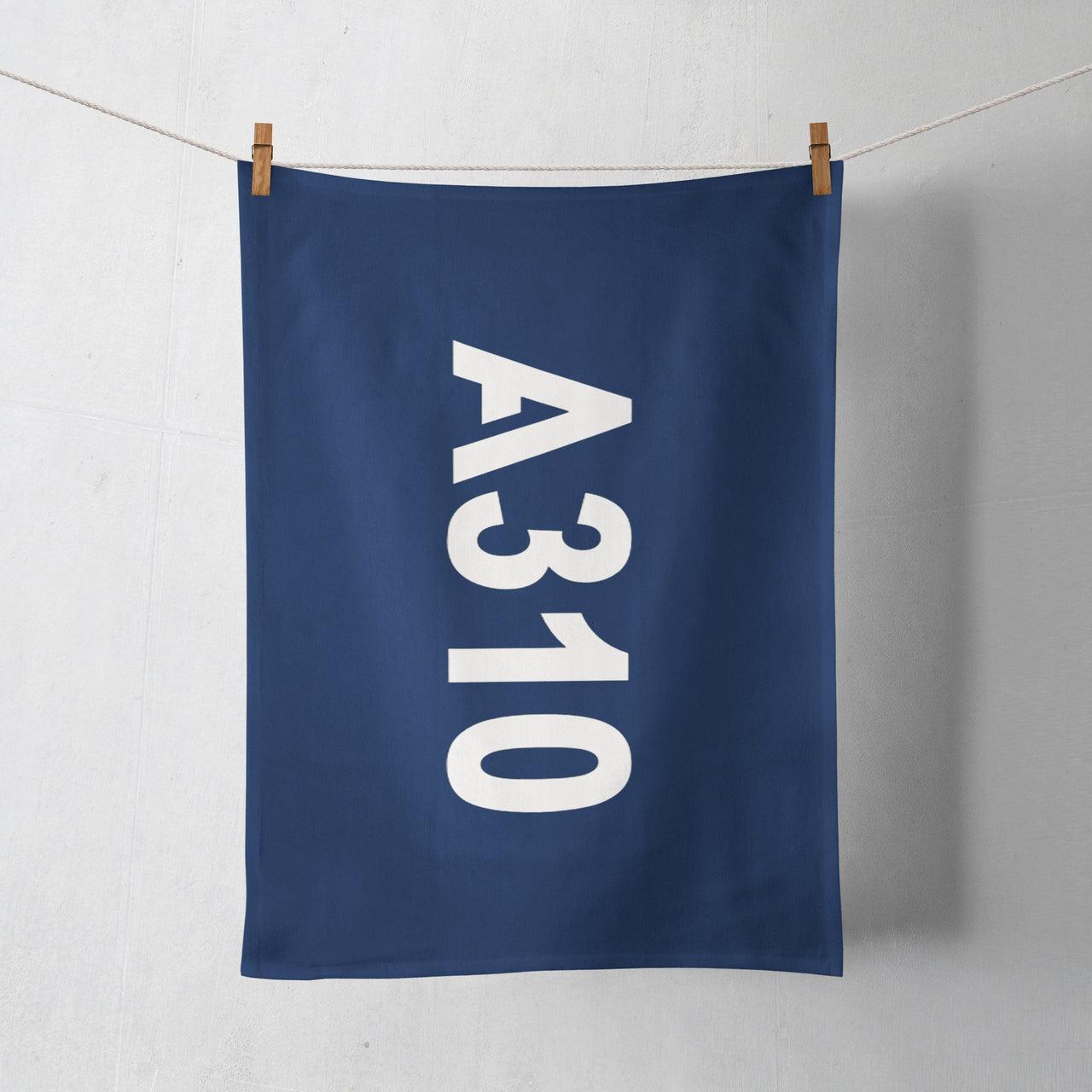 A310 Text Designed Towels