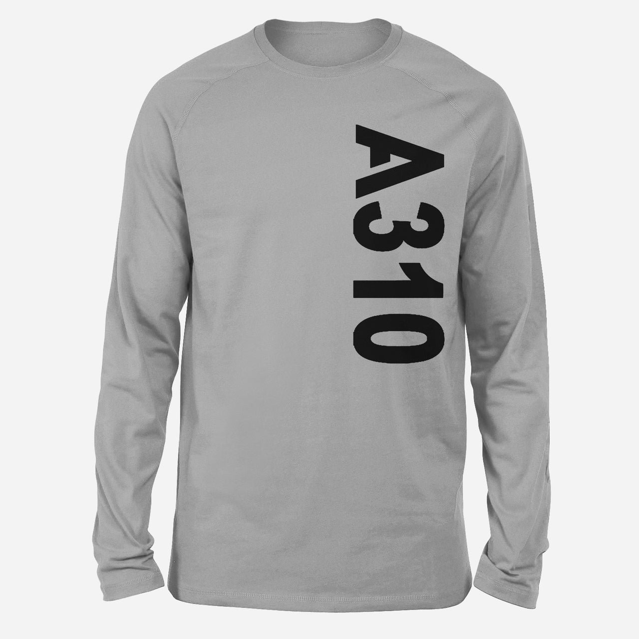 A310 Text Designed Long-Sleeve T-Shirts