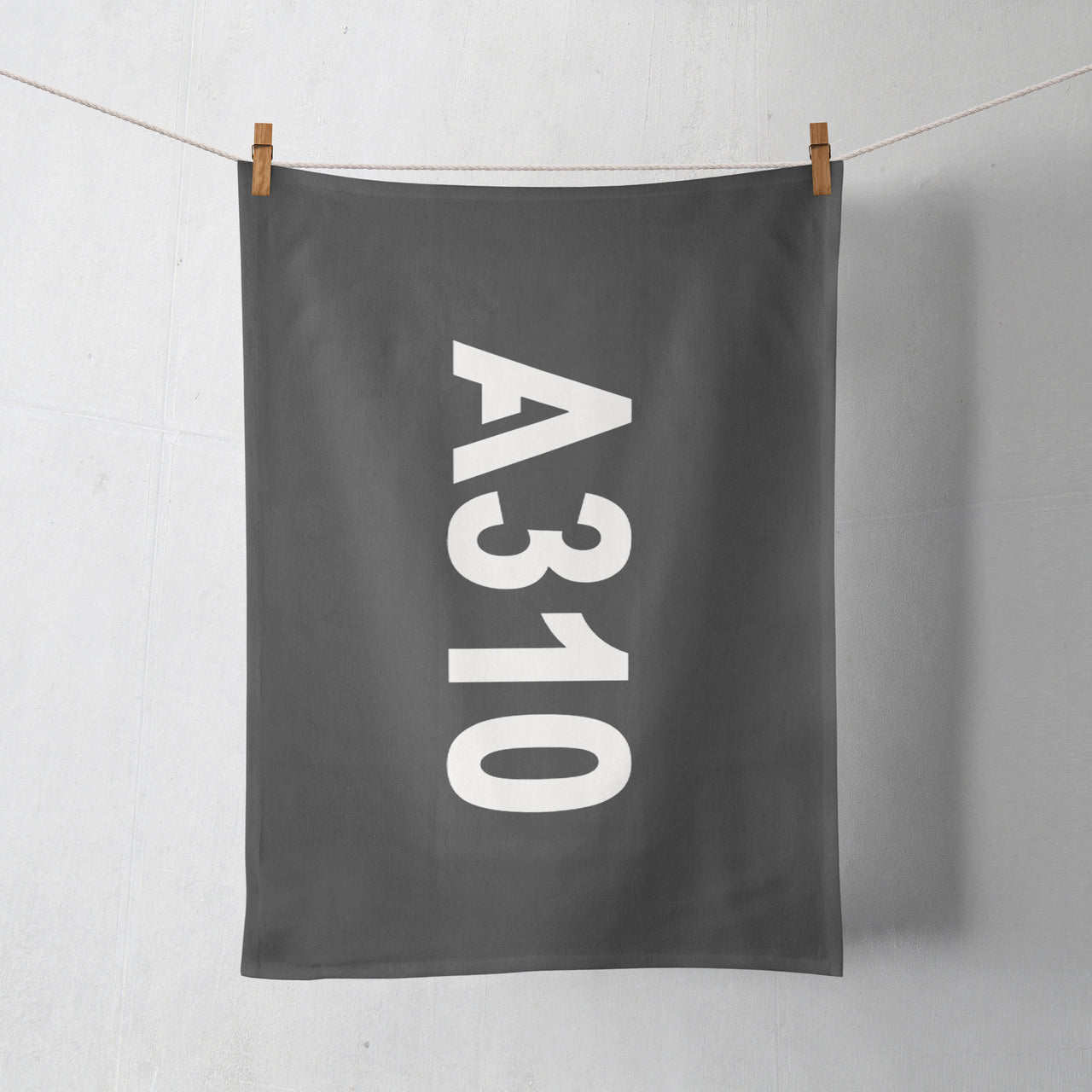 A310 Text Designed Towels