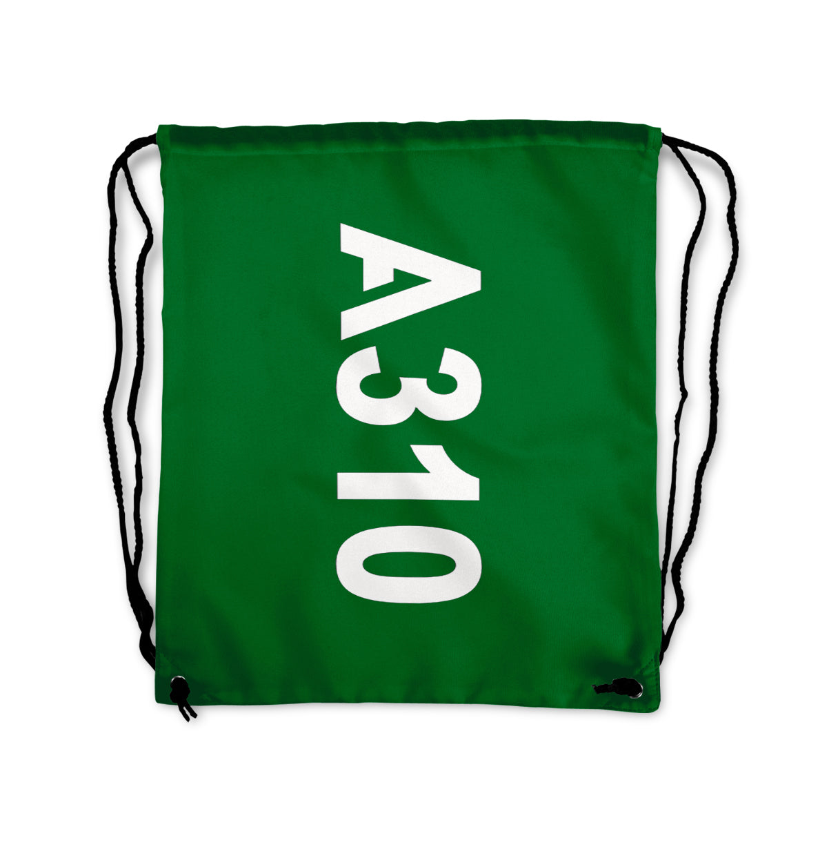 A310 Text Designed Drawstring Bags