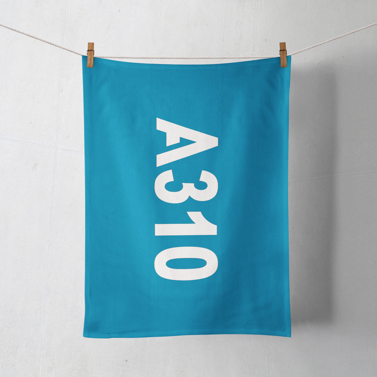 A310 Text Designed Towels