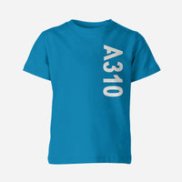 Thumbnail for A310 Side Text Designed Children T-Shirts