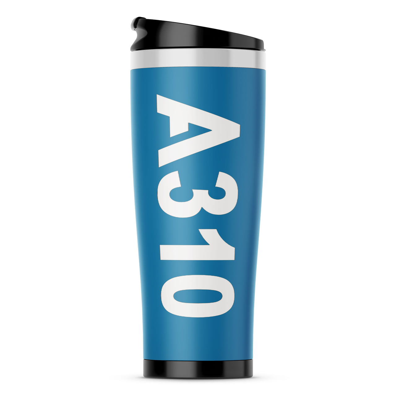A310 Text Designed Stainless Steel Travel Mugs