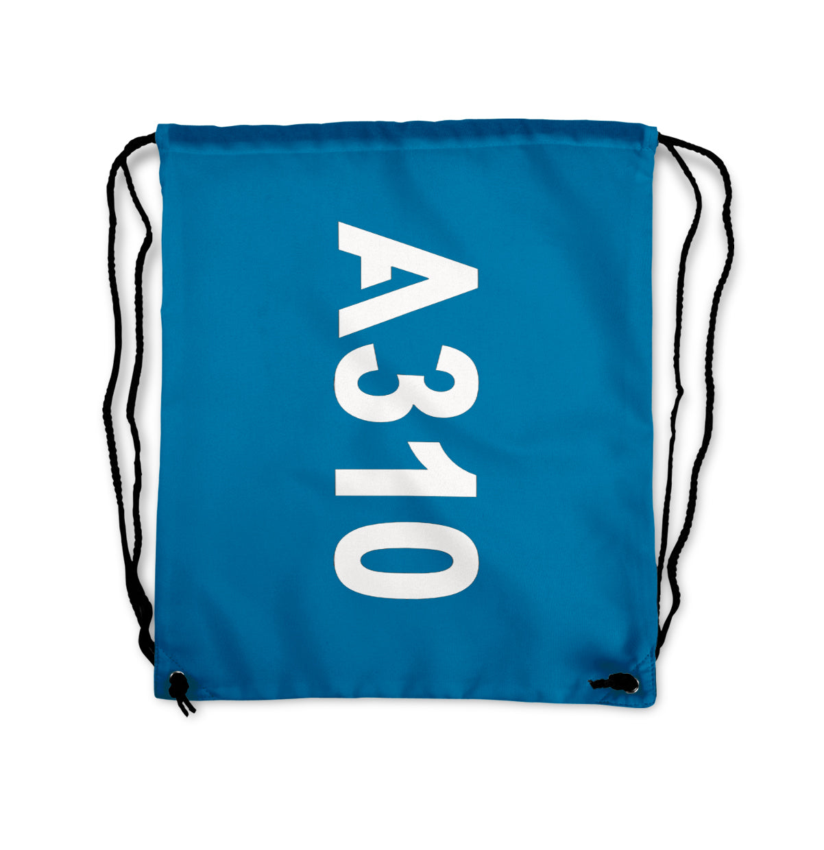 A310 Text Designed Drawstring Bags