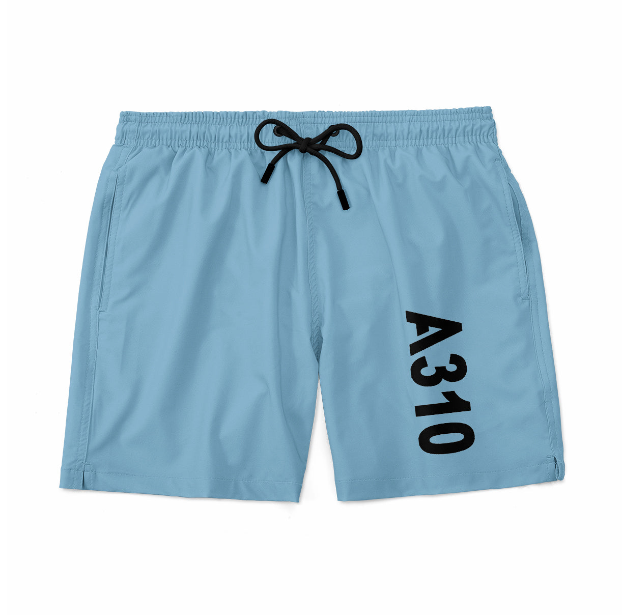 A310 Text Designed Swim Trunks & Shorts