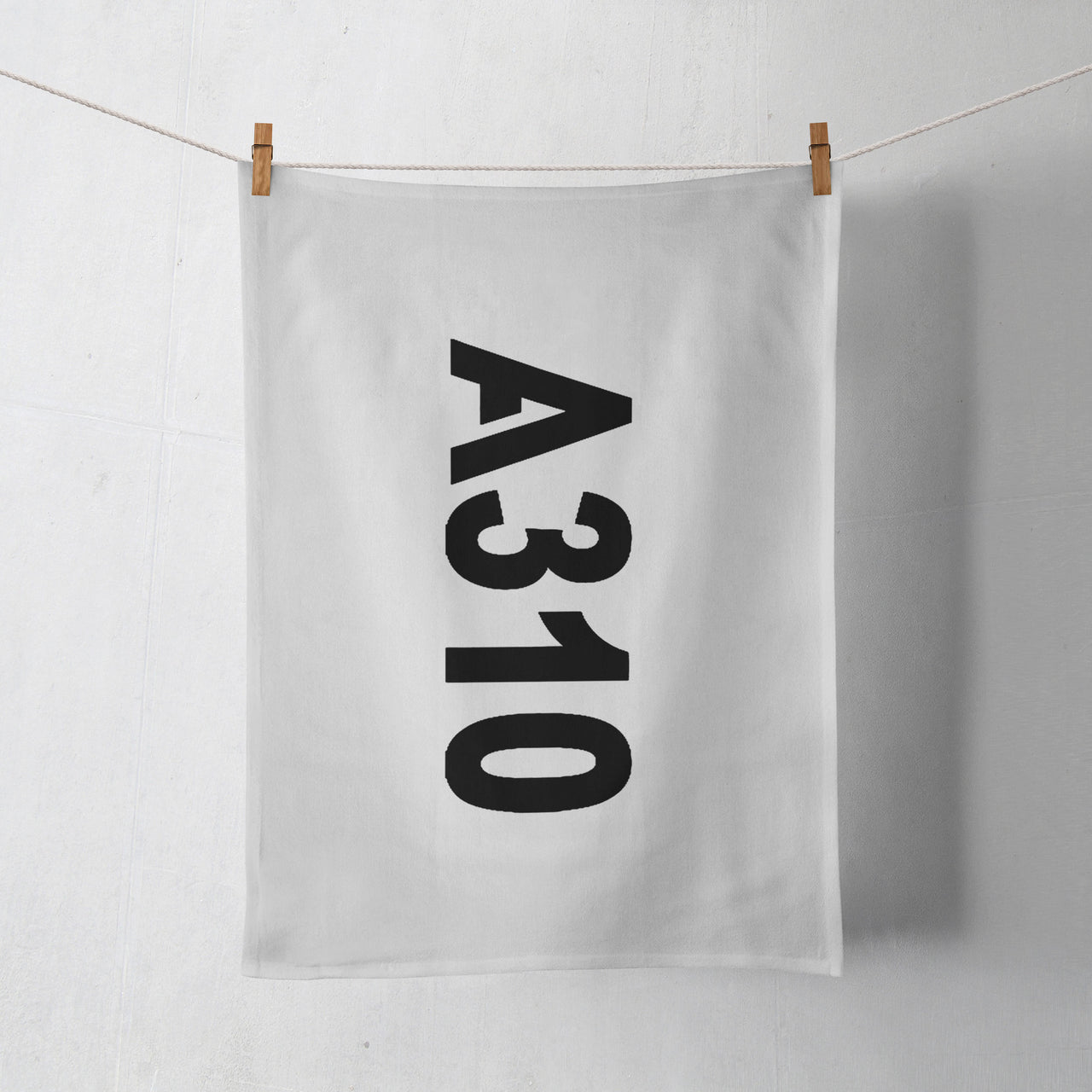 A310 Text Designed Towels