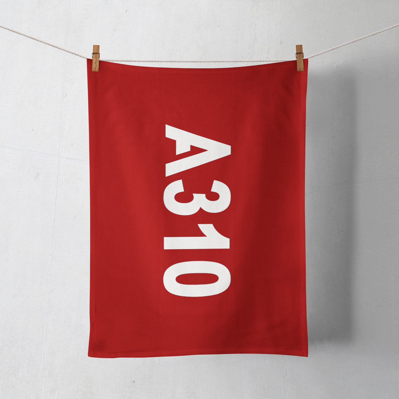 A310 Text Designed Towels