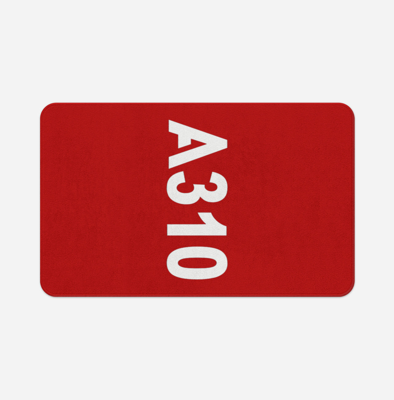 A310 Text Designed Bath Mats