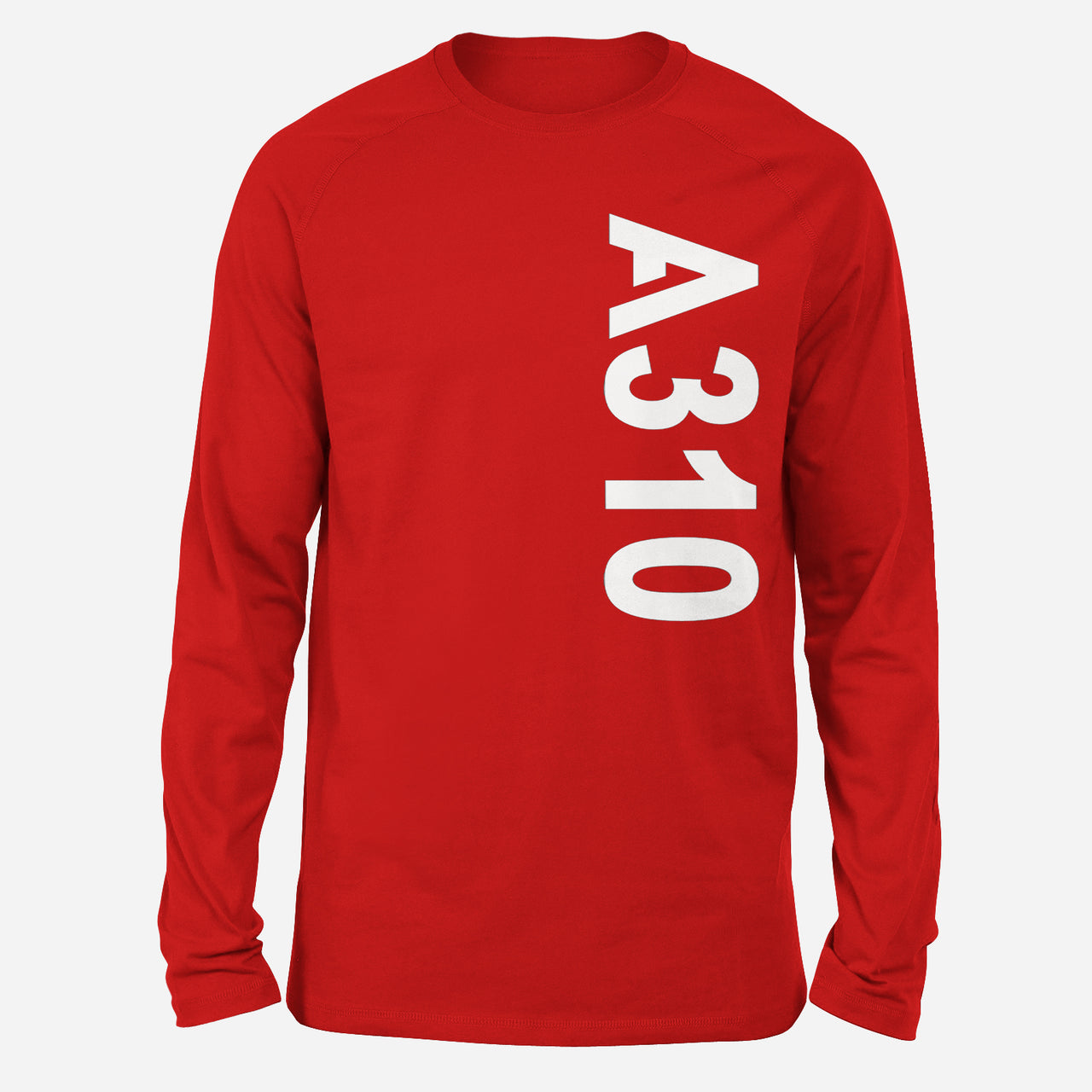 A310 Text Designed Long-Sleeve T-Shirts