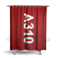Thumbnail for A310 Text Designed Shower Curtains