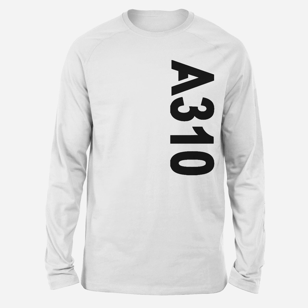 A310 Text Designed Long-Sleeve T-Shirts
