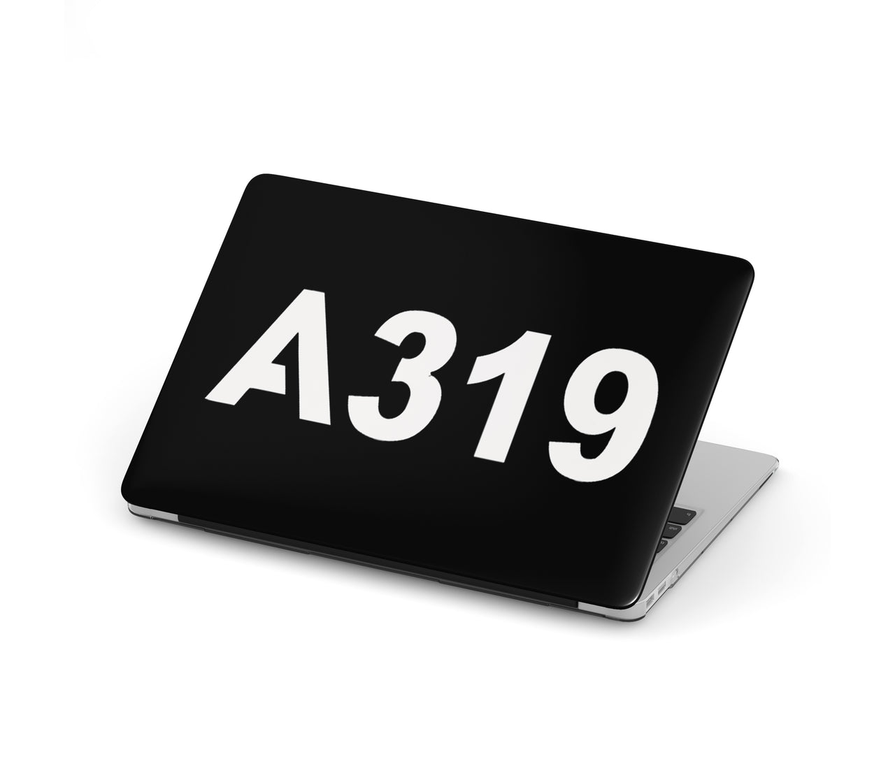 A319 Flat Text Designed Macbook Cases