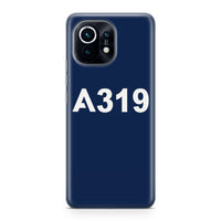Thumbnail for A319 Flat Text Designed Xiaomi Cases