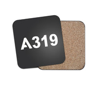 Thumbnail for A319 Flat Text Designed Coasters