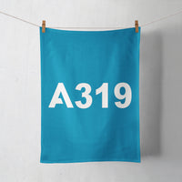 Thumbnail for A319 Flat Text Designed Towels