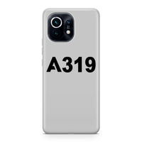 Thumbnail for A319 Flat Text Designed Xiaomi Cases