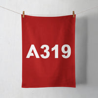 Thumbnail for A319 Flat Text Designed Towels