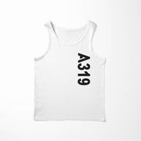 Thumbnail for A319 Side Text Designed Tank Tops