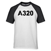 Thumbnail for A320 Flat Text Designed Raglan T-Shirts