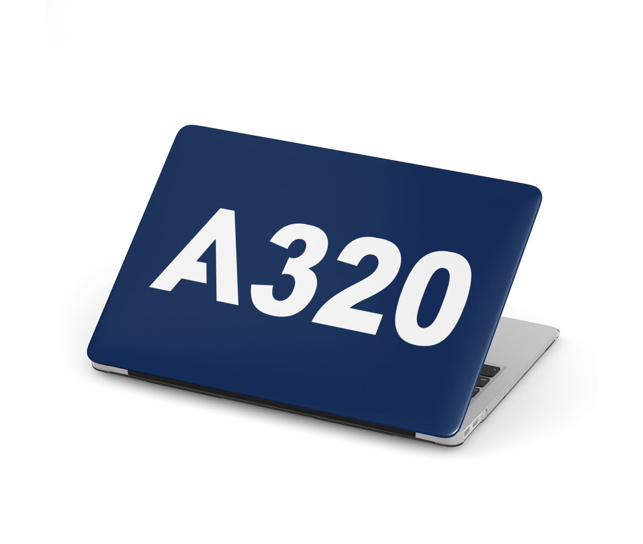 A320 Flat Text Designed Macbook Cases