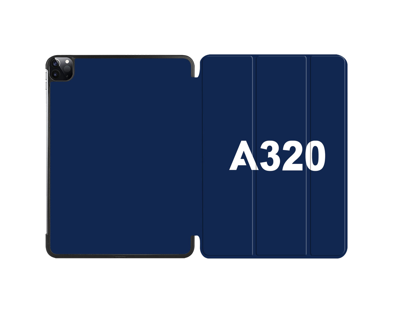 A320 Flat Text Designed iPad Cases
