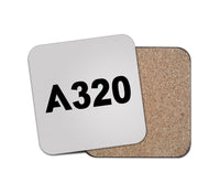 Thumbnail for A320 Flat Text Designed Coasters