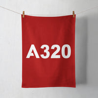 Thumbnail for A320 Flat Text Designed Towels